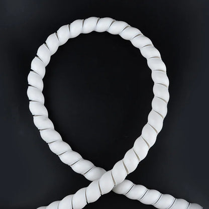 2Meters Spiral Cable Protector Line Organizer Tube Motorcycle Wire Protect Sleeve Flame Retardant Anti-Bite Cover Charger Cable
