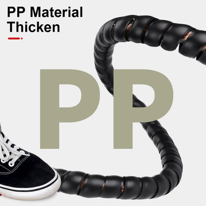 2Meters Spiral Cable Protector Line Organizer Tube Motorcycle Wire Protect Sleeve Flame Retardant Anti-Bite Cover Charger Cable