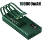 Lenovo 4-in-1 Power Bank 120W 500000mAh High Capacity With Cables Super Fast Charging Portable Charger For iPhone Samsung 2026