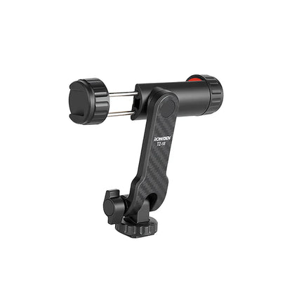 Ronkoen TZ-18 For Samsung iPhone Xiaomi Cellphone Universal 360° Mobile Phone Clip Holder for 1/4 Screw Tripod Mount Adapter